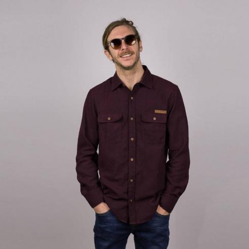 Hydroponic Potrero Burgundy Shirt