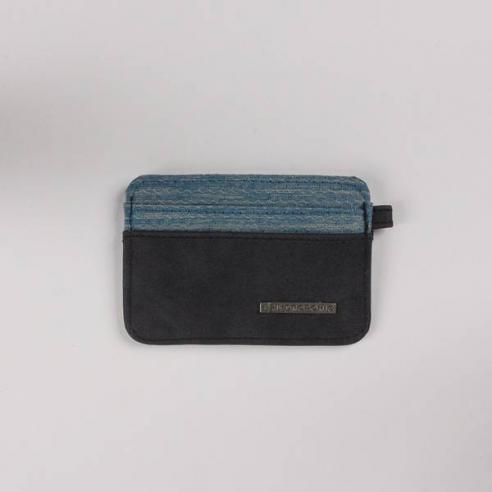 Hydroponic Prairie Card Holder FL Charcoal/Honeycomb blue