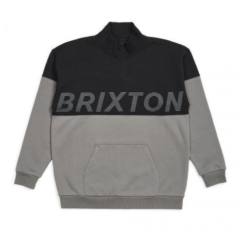 Brixton Dimension 1/2 Zip Black Pullover