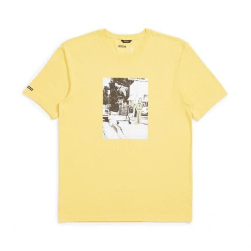Brixton Cart Yellow T-shirt