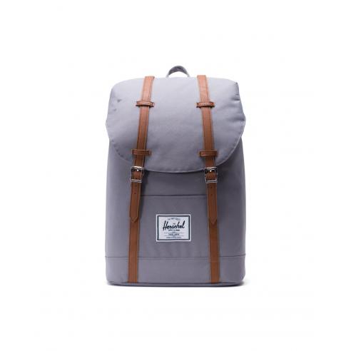 Herschel Retreat Grey/Tan synthetic leather Backpack