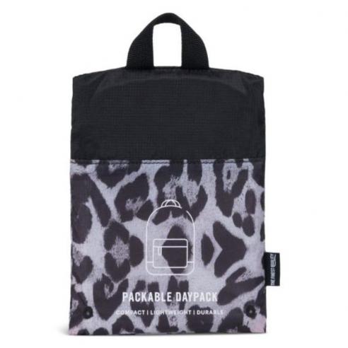 Herschel Packable Daypack Snow Leopard Black Backpack
