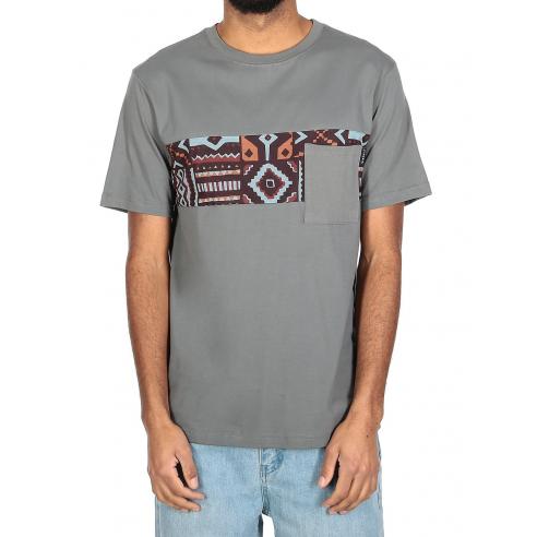 Tribal Aztec Pattern Pocket tee Unisex Tee Menswear UK Men's Pocket T-Shirt Black Pocket T-Shirt Men's T- Shirt
