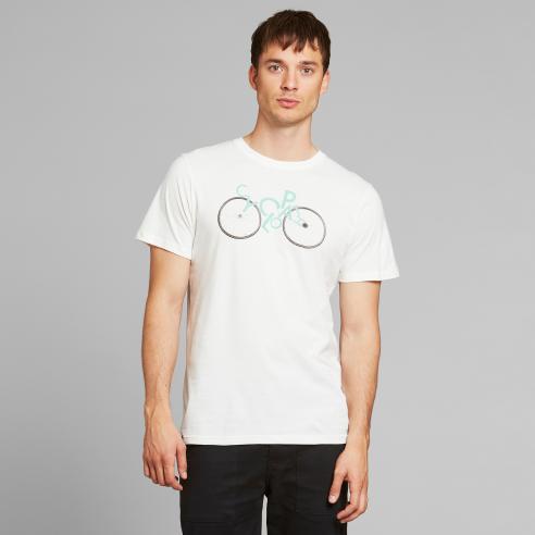 Camiseta Dedicated Stockholm Cyclopath off white