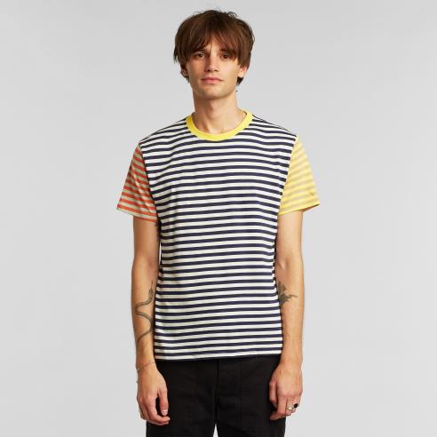 Camiseta Dedicated Stockholm Block Stripes Multicolor
