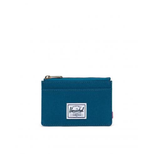 Herschel Oscar Moroccan Blue RFID Card wallet with purse