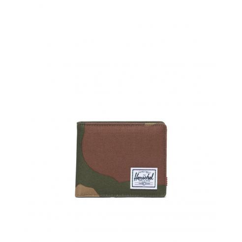 Herschel Roy Coin RFID Woodland Camo Wallet