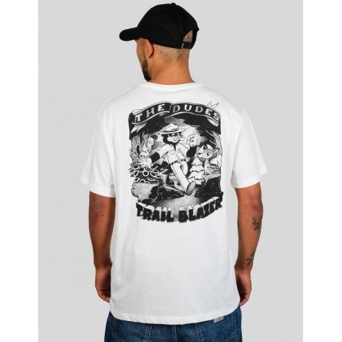 Camiseta The Dudes Trail Blazer Off White