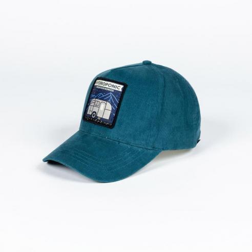 Hydroponic Fun Nomads Teal Green Cord Cap