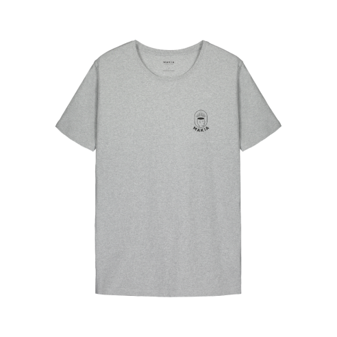 Makia Life T-Shirt Light Grey