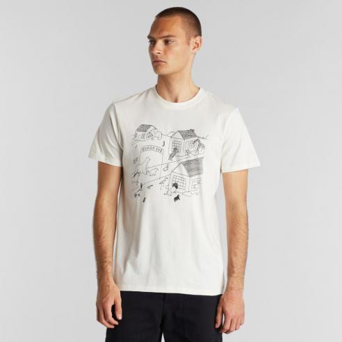 Dedicated Stockholm Human Zoo Off White T-Shirt