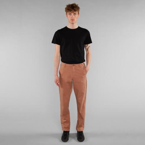 Dedicated Chino pant Sundswall Wood Brown Trousers