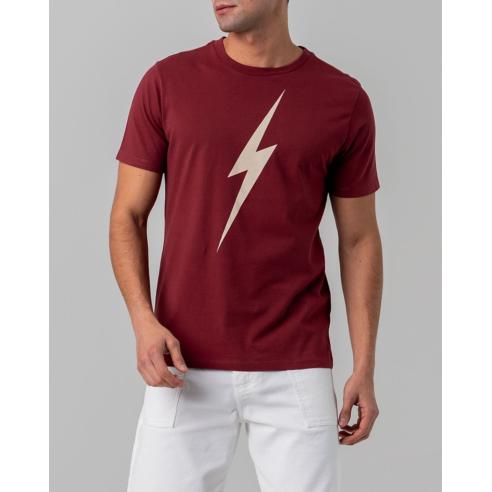 Lightning Bolt Forever Tee Ruby Wine T-Shirt