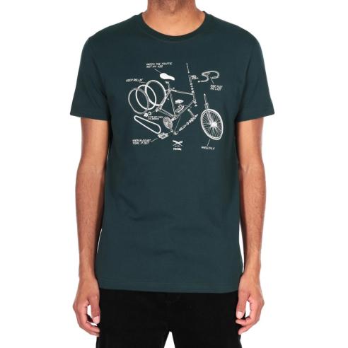 Iriedaily Bikepolsion Tee Night forest T-Shirt