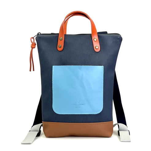 Daniel Chong Mini Waterproof Brown/Navy/Blue Backpack