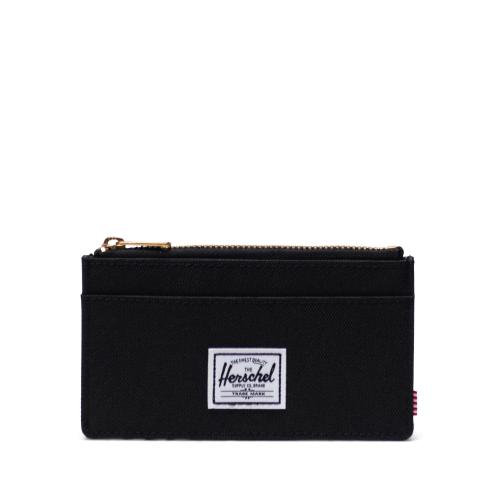 Herschel Oscar II Black RFID Card wallet with purse