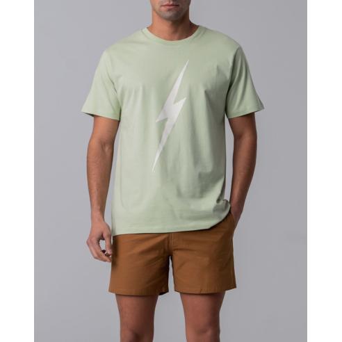 Lightning Bolt Forever Tee Green T-Shirt