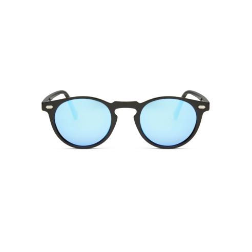 Hydroponic EW Wolf Black/Blue Mirror Sunglasses