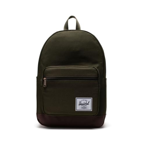 Herschel Pop Quiz Ivy Green/Chicory Coffee Backpack
