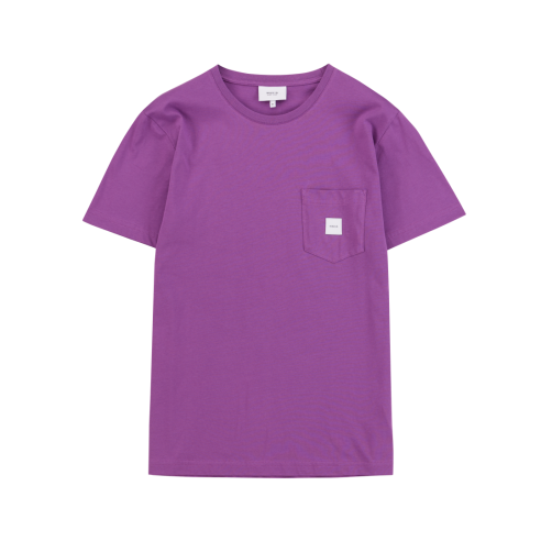 Camiseta Makia Square Pocket Purple