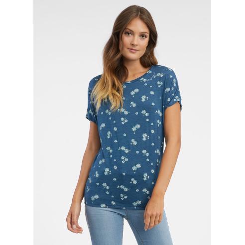 Ragwear Pecori Print Indigo Blue T-Shirt