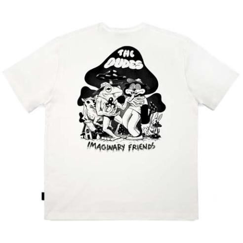 Camiseta The Dudes Imaginary Friends Off White
