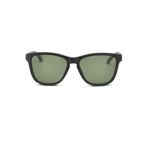 Hydroponic Stoner Sunglasses Black Matte and green