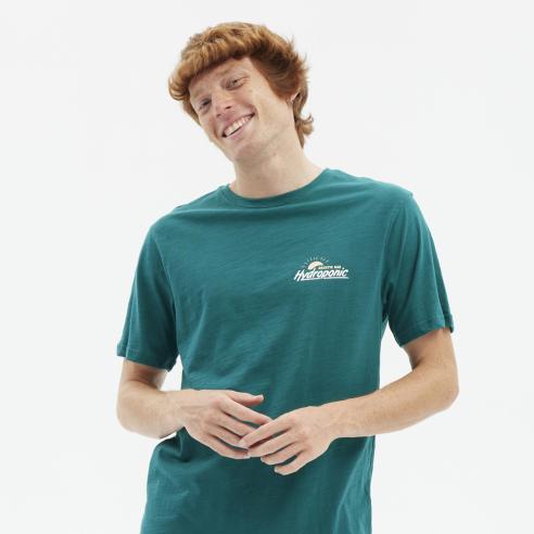 Hydroponic Aquatic Teal Green T-Shirt